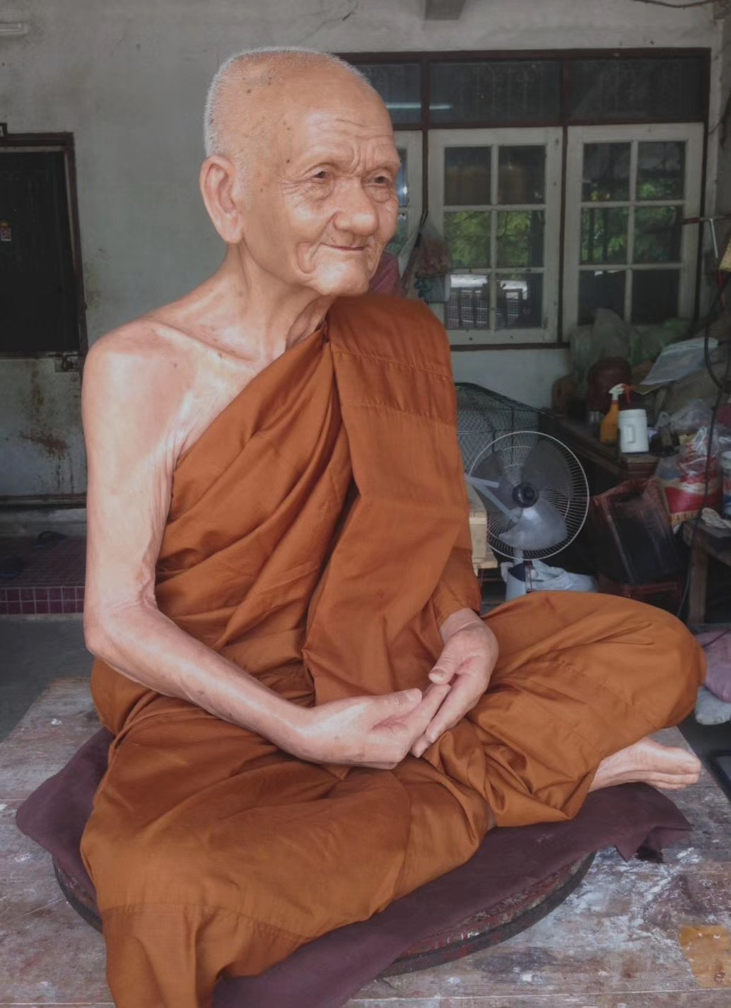 泰国原庙佛牌 供奉型摆件 龙普多 鲁士 四面佛 成功佛