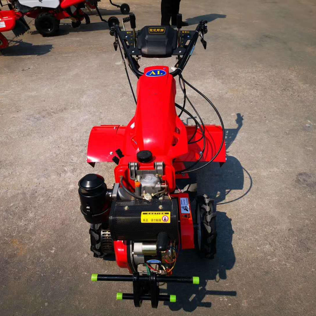 178柴油四驱后旋微耕机土壤耕整机械小型多用型犁田除草机