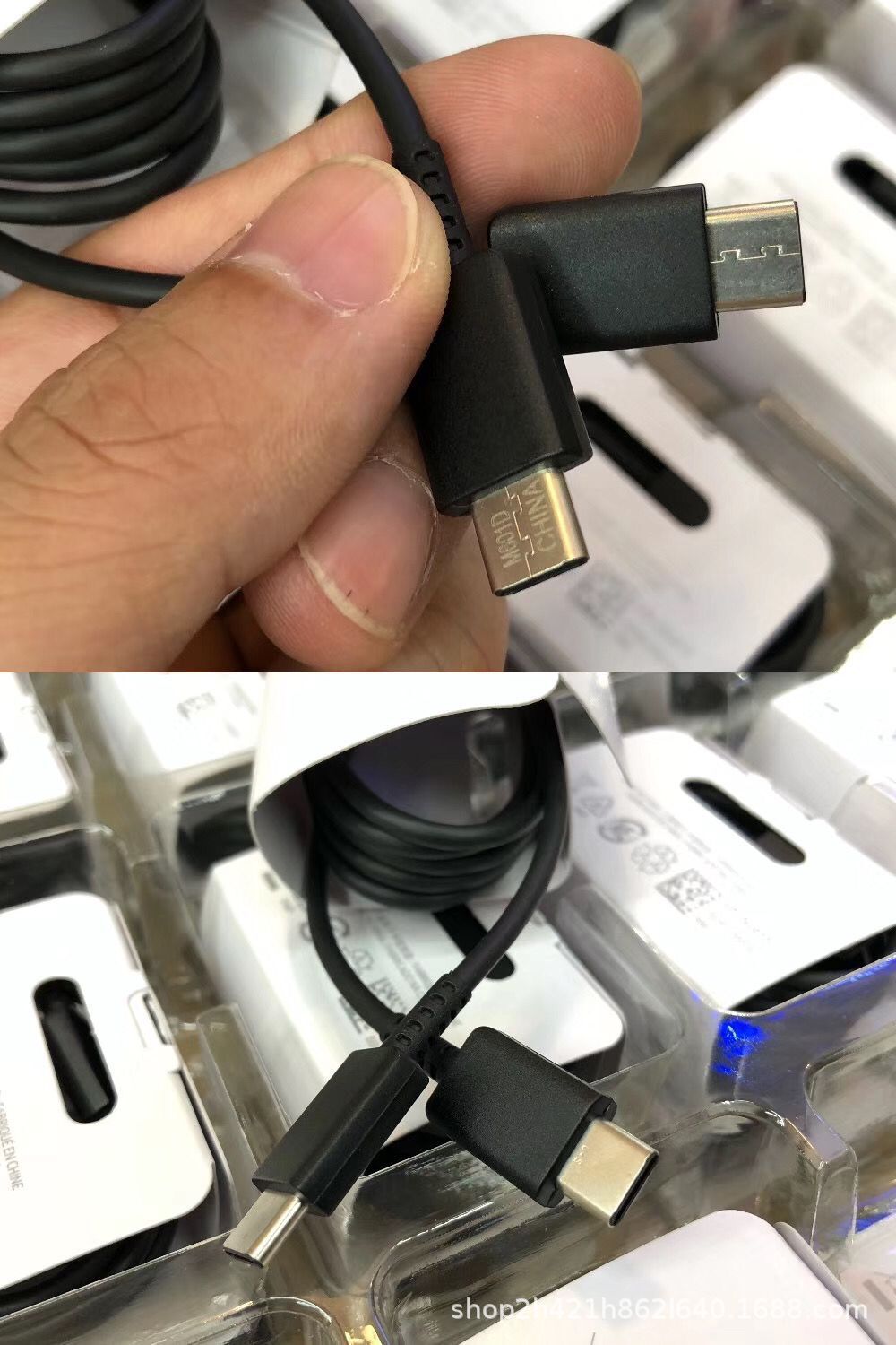 适用三星note10充电器原装正品 s20充电器a70手机数据线快充头25w