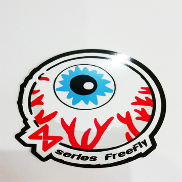 批发生产不干胶标签定制pvc标贴丝网印刷数码喷绘标贴