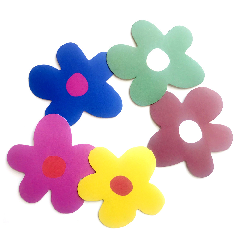 贴纸泫雅风可爱少女小花小清新防水贴花ins网红款