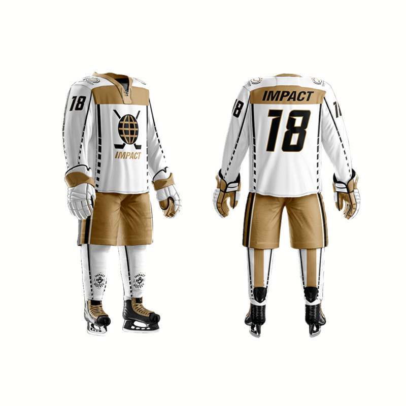 曲棍球冰球服 冰球速干衣 青少年曲棍球衣服 冰球服套装男女球服