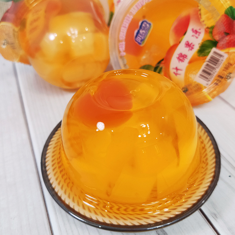 【代发专拍】大布丁什锦果冻180g果冻儿童零食夏天泡沫箱装包邮
