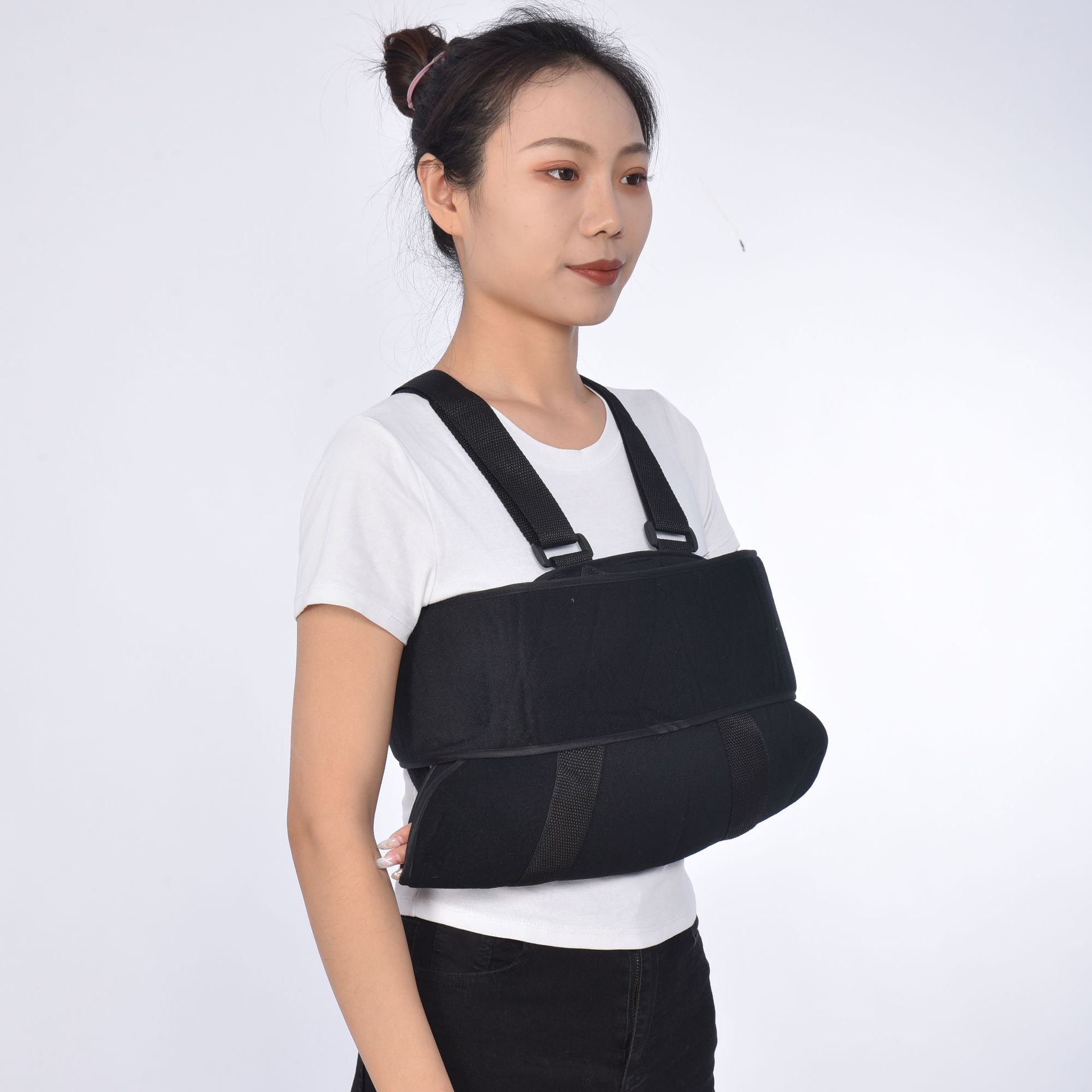 环抱式前臂吊带 手臂手腕骨折固定带肩关节脱臼脱位固定护具护托