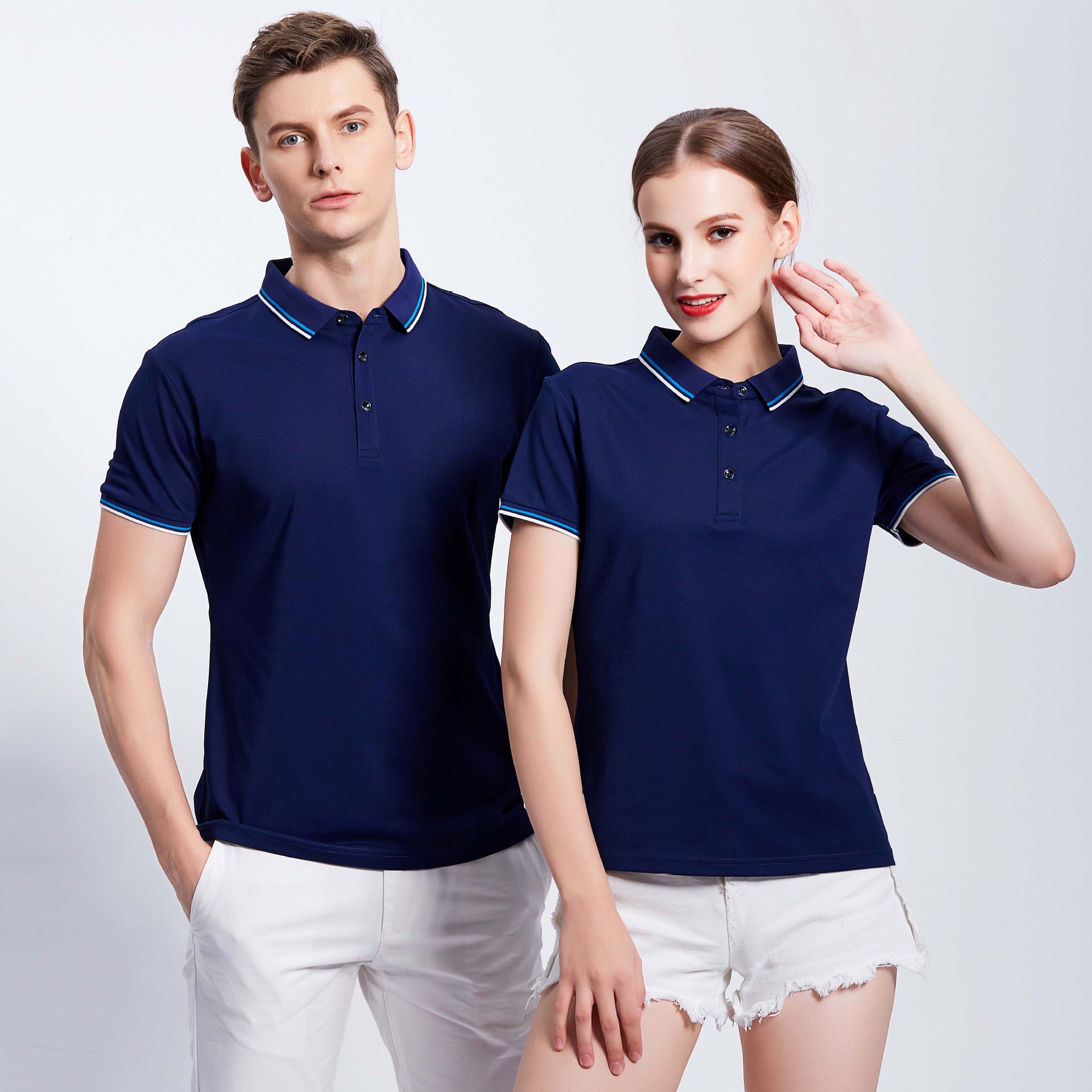 定做工作服t恤夏装 订做餐饮短袖企业工装半袖广告文化polo衫刺绣