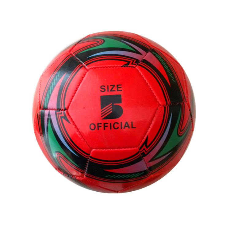 Student Training Football No. 3 No. 4 No. 5 PVC Pu Black and White Ball Color Ball Manufacturer Supply