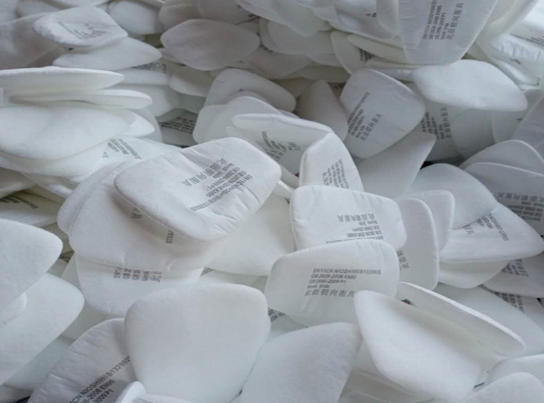 加工定制3701cn过滤棉 3200防尘口罩颗粒物kn95防护 滤棉厂家直销