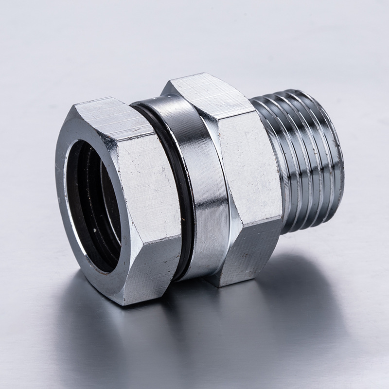 燃气管接头螺帽 天然气燃气不锈钢波纹管螺帽 煤气螺口接头