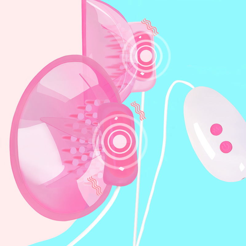 成人用品女用自慰震动胸罩按摩胸变频充电震动按摩仪迷你调情房事