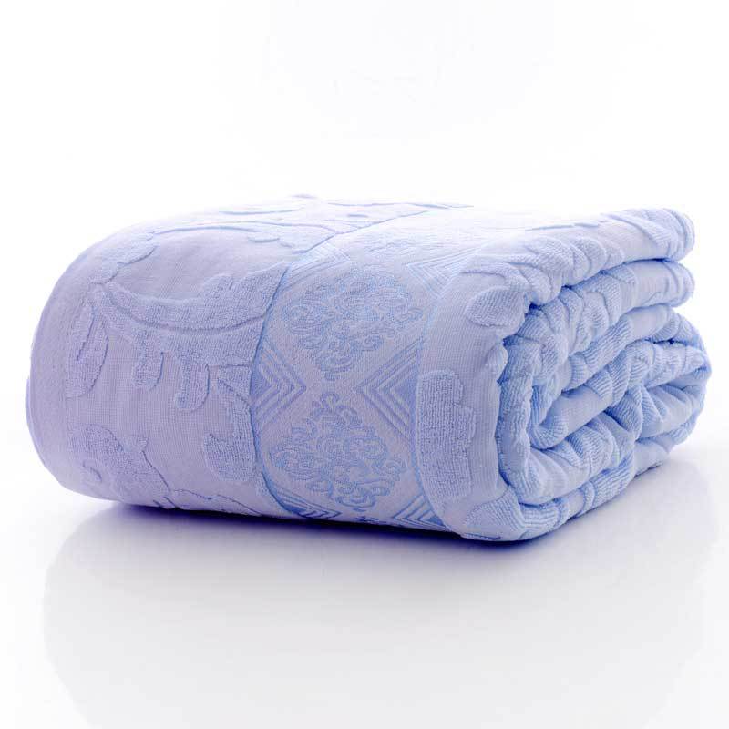 老式毛巾被单人加厚毛巾毯子夏凉被双人办公室午睡空调毯