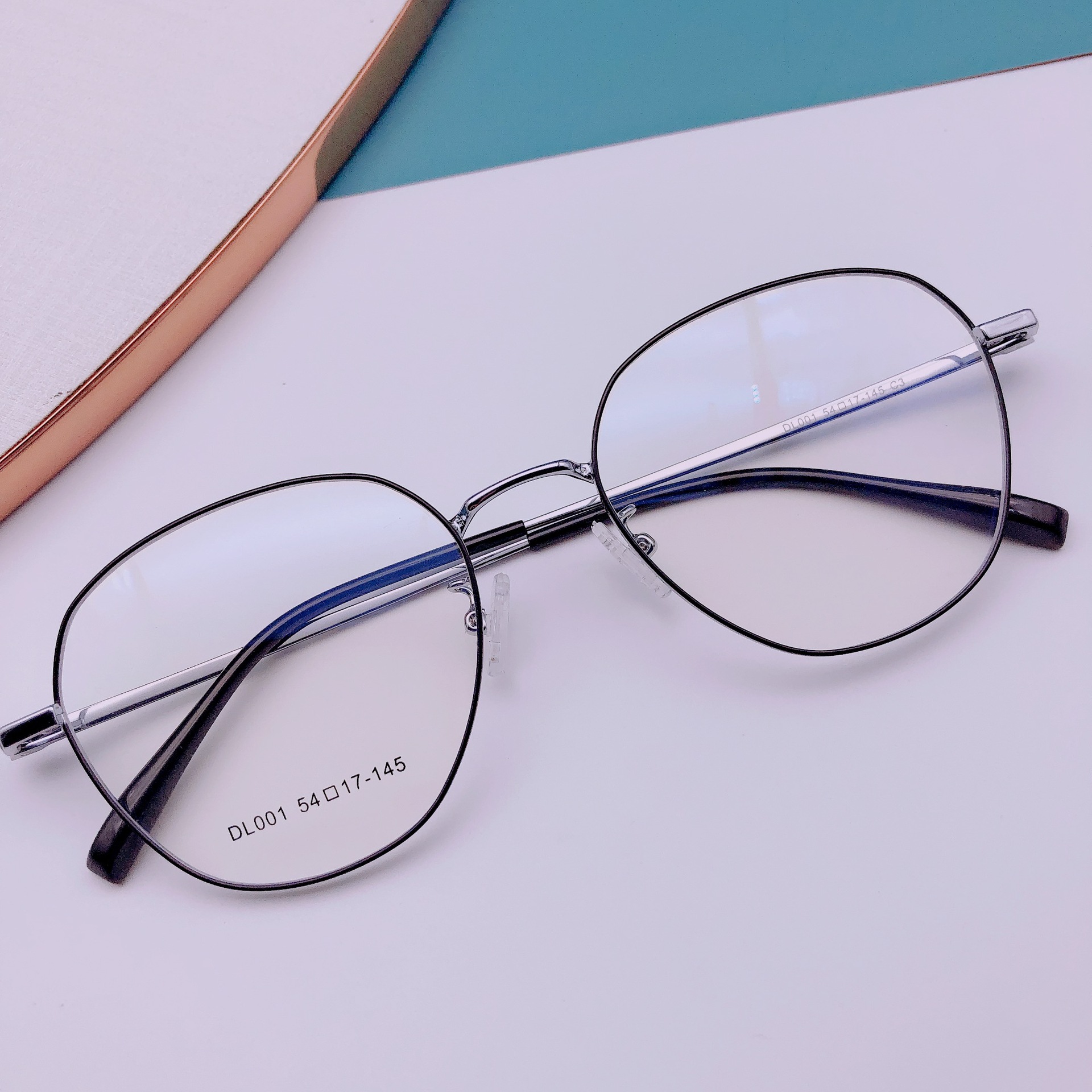 2020年新款复古防蓝光金属眼镜框平光镜男女网红小清新近视眼镜架