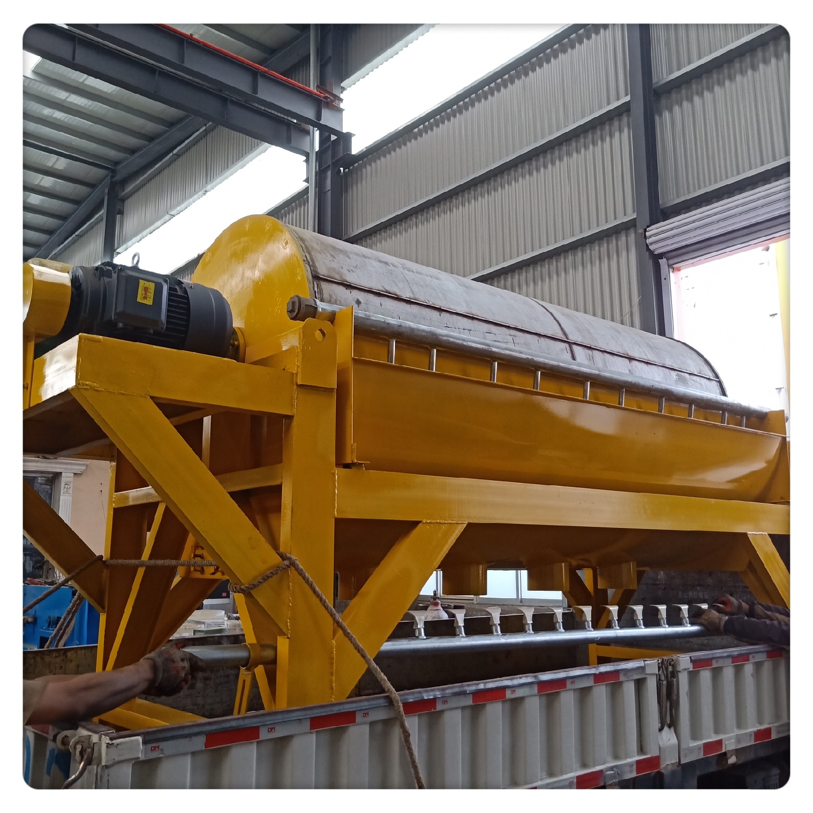 钛铁矿褐铁矿永磁筒式磁选机ctb1230磁选机 远力磁电厂家直供