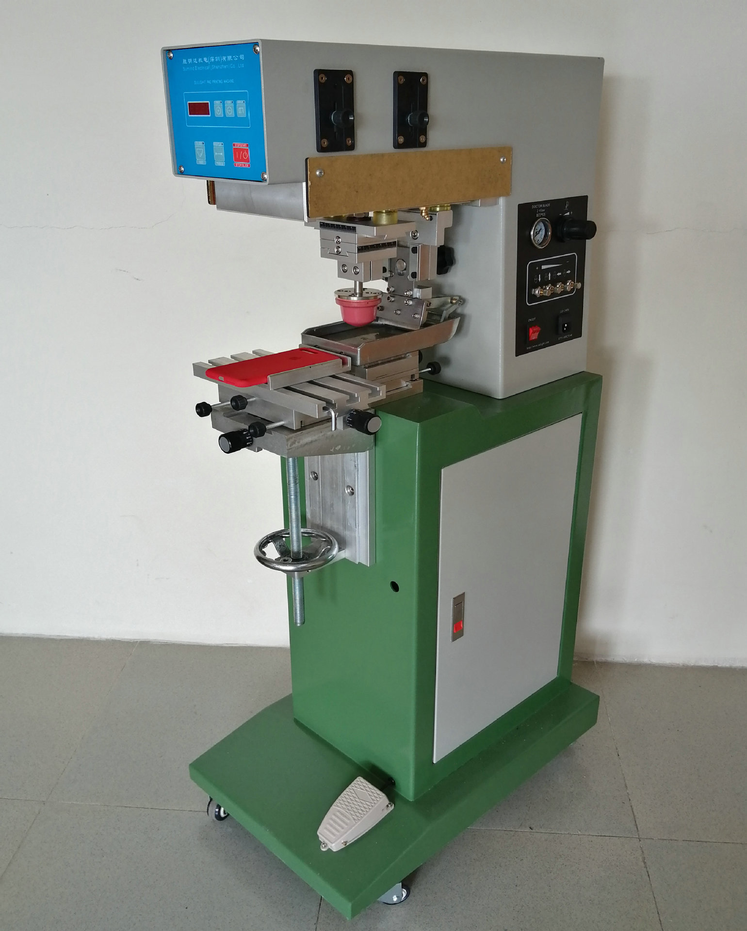 防护口罩移印机 n95口罩油盘打标机 logo印花机 防护用品印标机