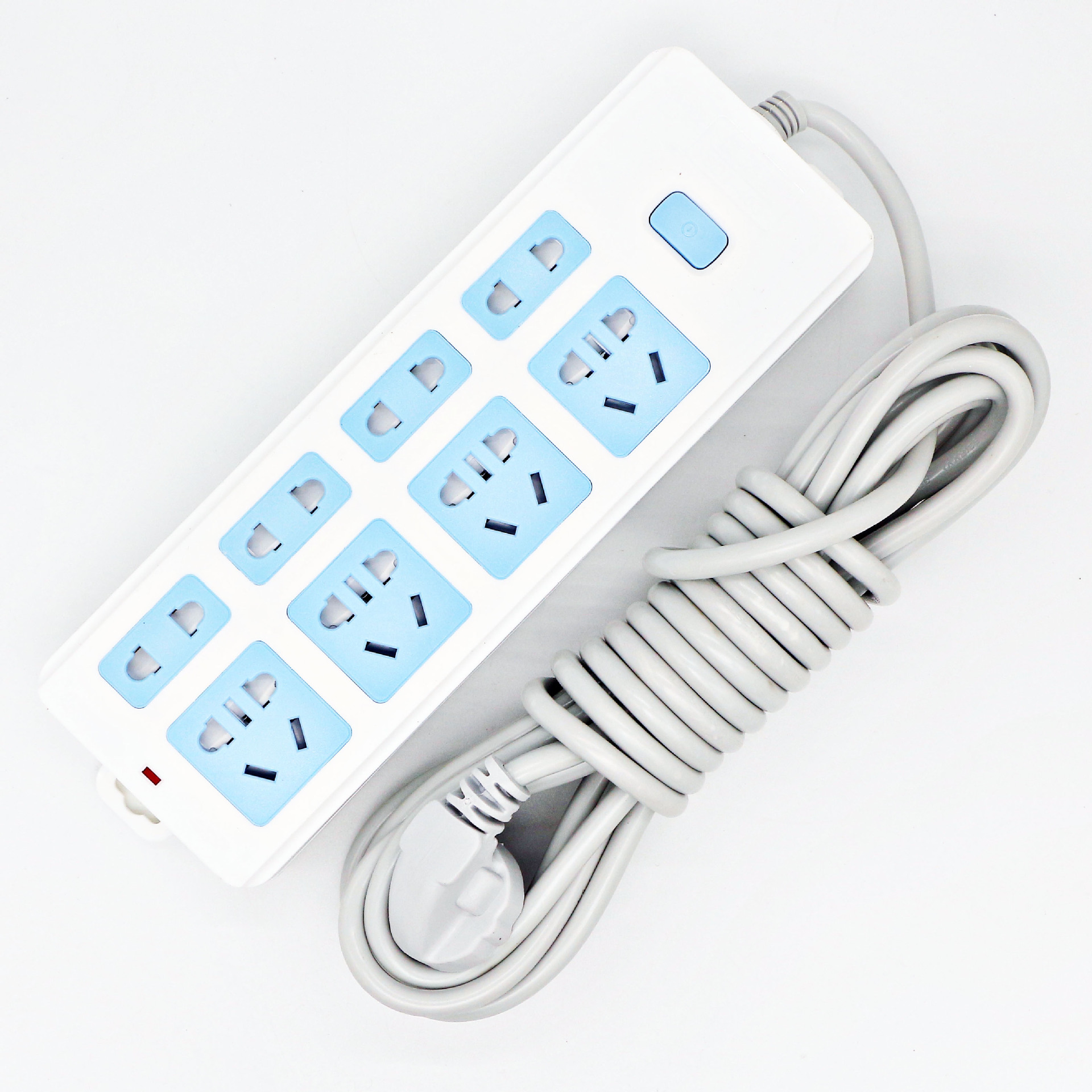 大功率插座 多功能安全家用排插接线板 纯铜线带开关电源插排