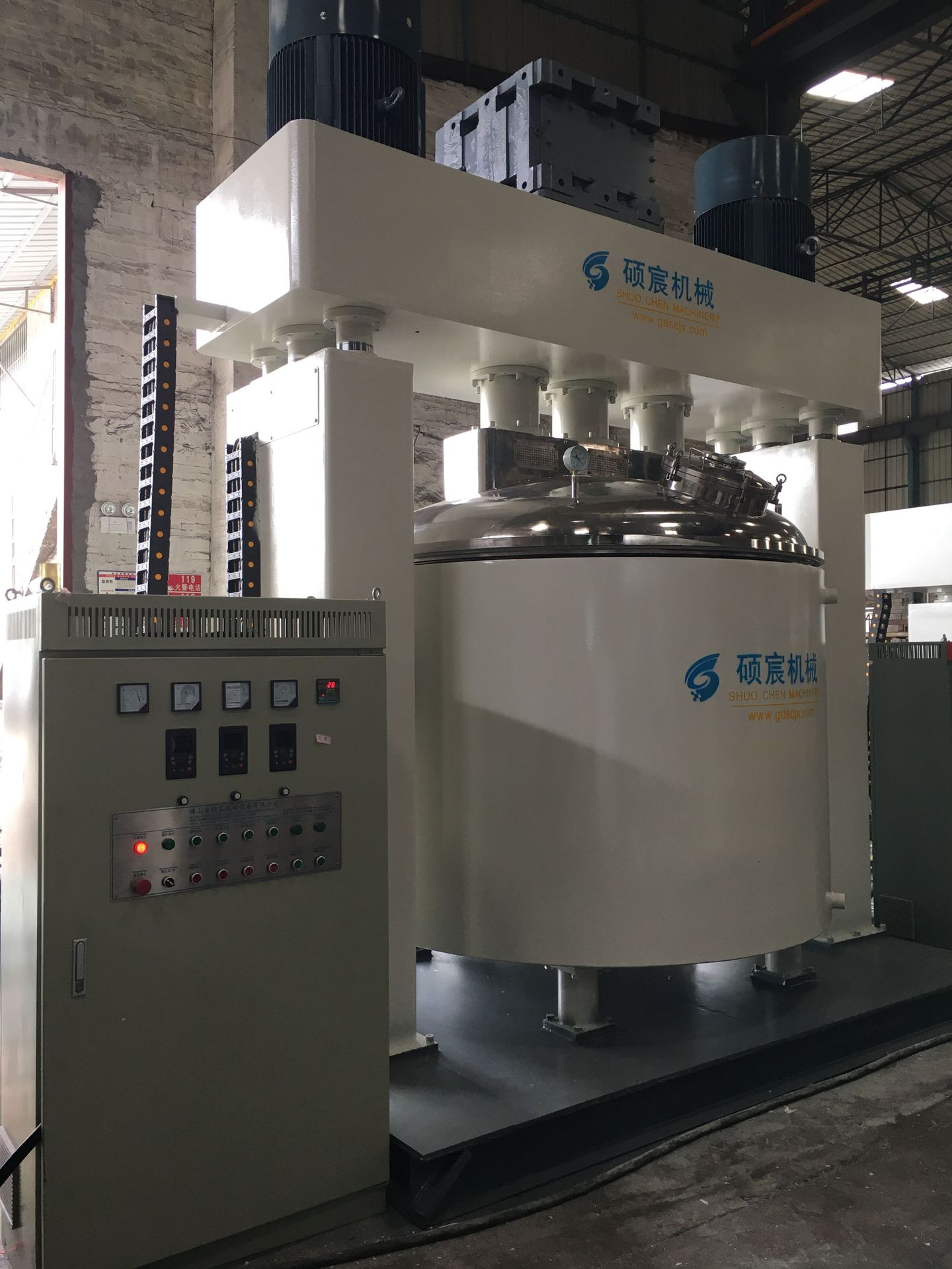 有机硅胶搅拌机 真空分散机 广东灌封胶整套生产设备