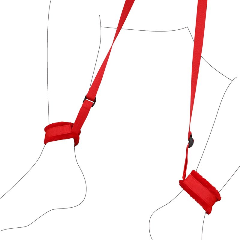 sm分腿带调教调情玩具体位固定成人情趣用品捆绑束缚带枕头性用品