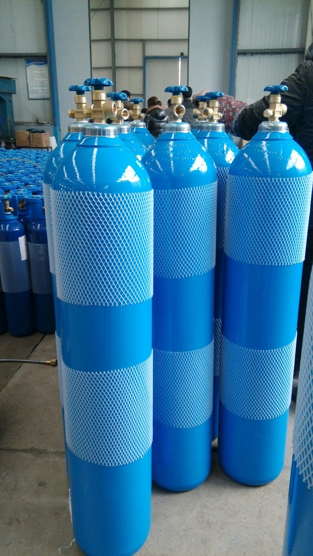 山东华宸40l医用氧气瓶 工业氮气瓶二氧化碳钢瓶 出口级 厂家直销