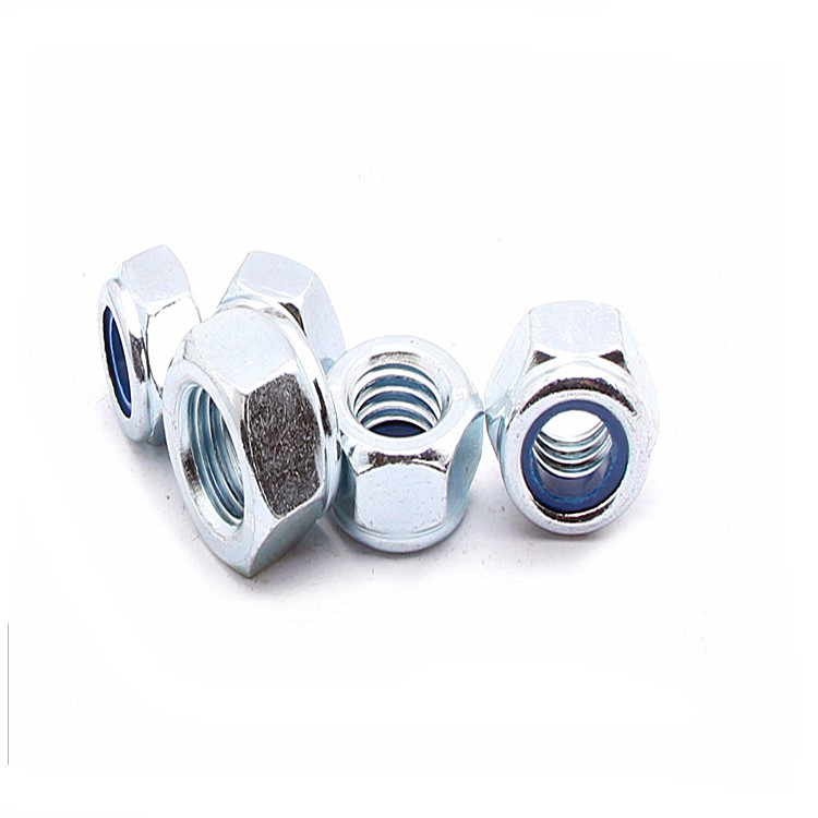 防松螺母自锁防掉防脱落锁紧螺丝帽m2.5m34568m27m30防滑六角螺母