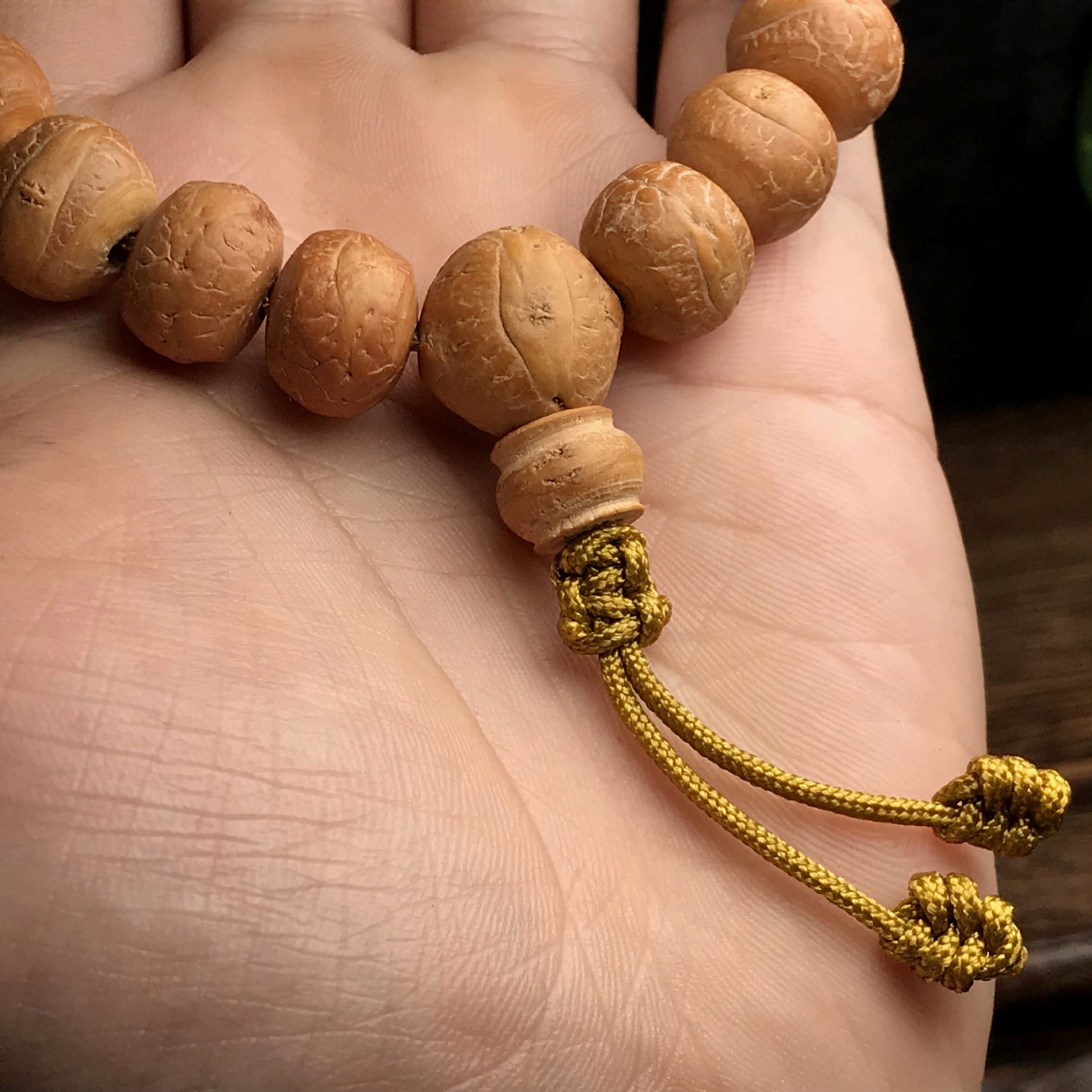 厂家批发尼泊尔藏式凤眼菩提单圈手串 文玩佛珠手链