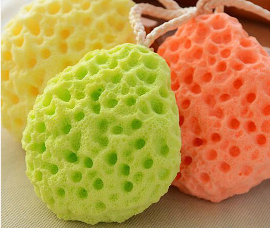 亲水棉儿童婴儿沐浴球洗澡面扑海绵浴擦洗脸扑-阿里巴巴