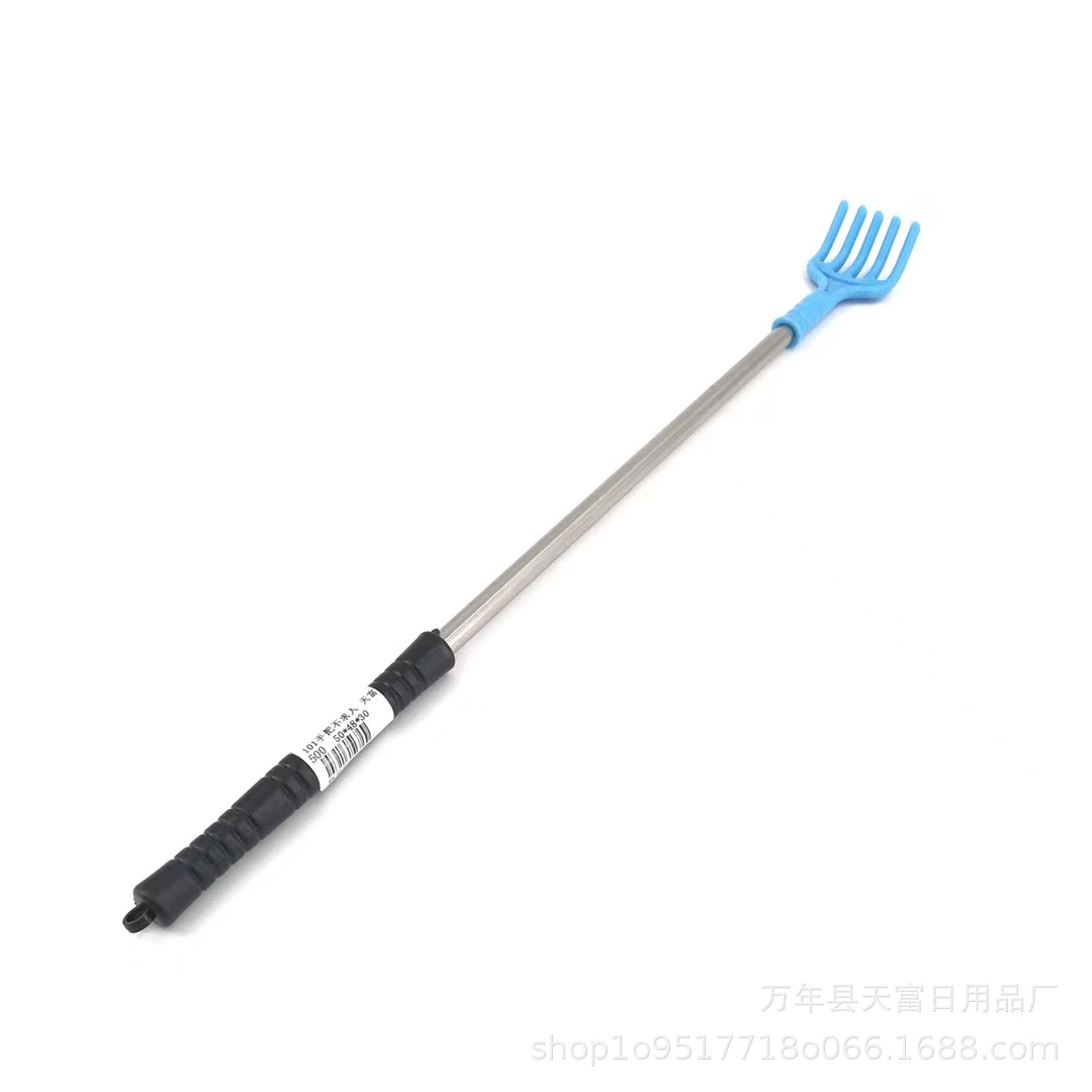 Foreign Trade Steel Pipe No Need for People to Scratch Rake Color Handle Steel Pipe No Need for People to Scratch and Scratch Back Back Scratcher