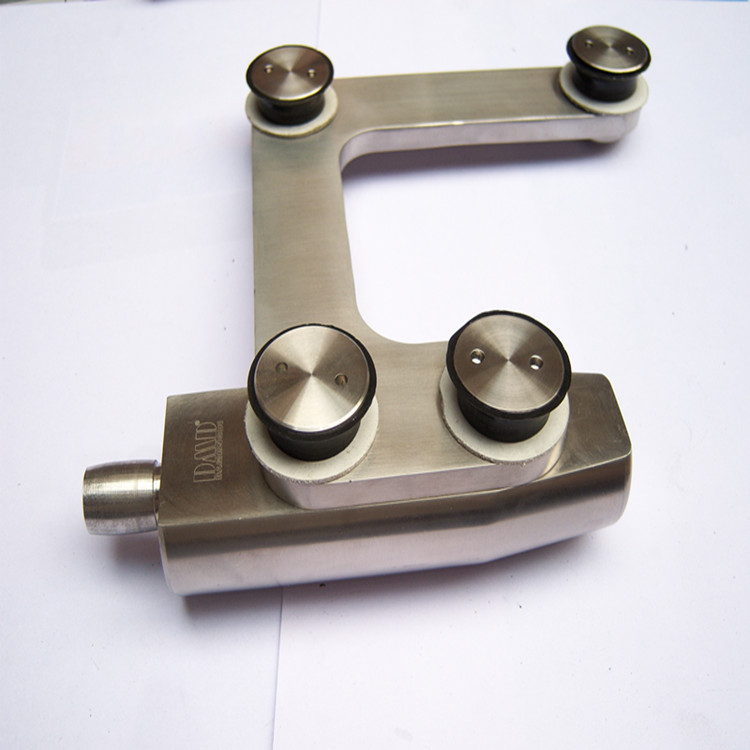 厂家专业生产自动无框玻璃顶轴门 摇门曲型顶轴