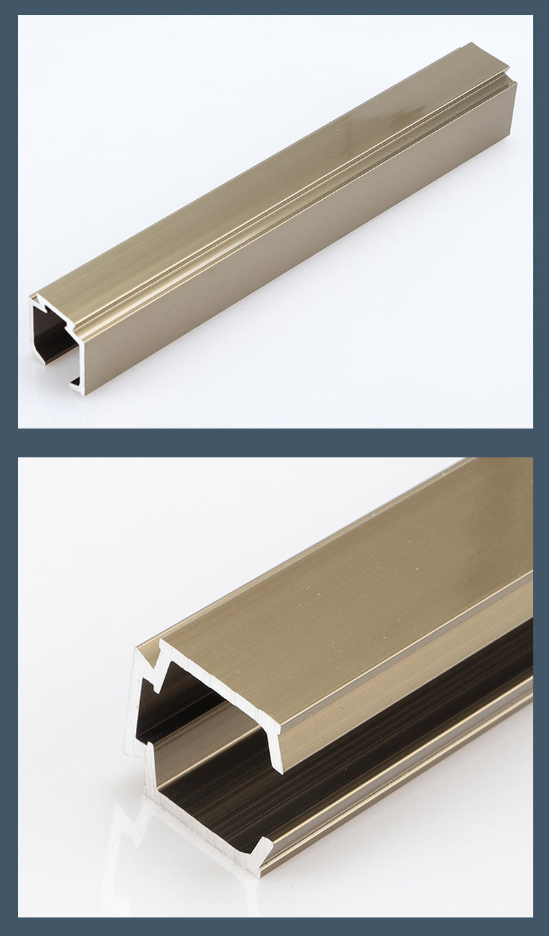 木门移门吊轨推拉门滑轨导轨重型阻尼轨道缓冲液压厨房吊滑轮轨道