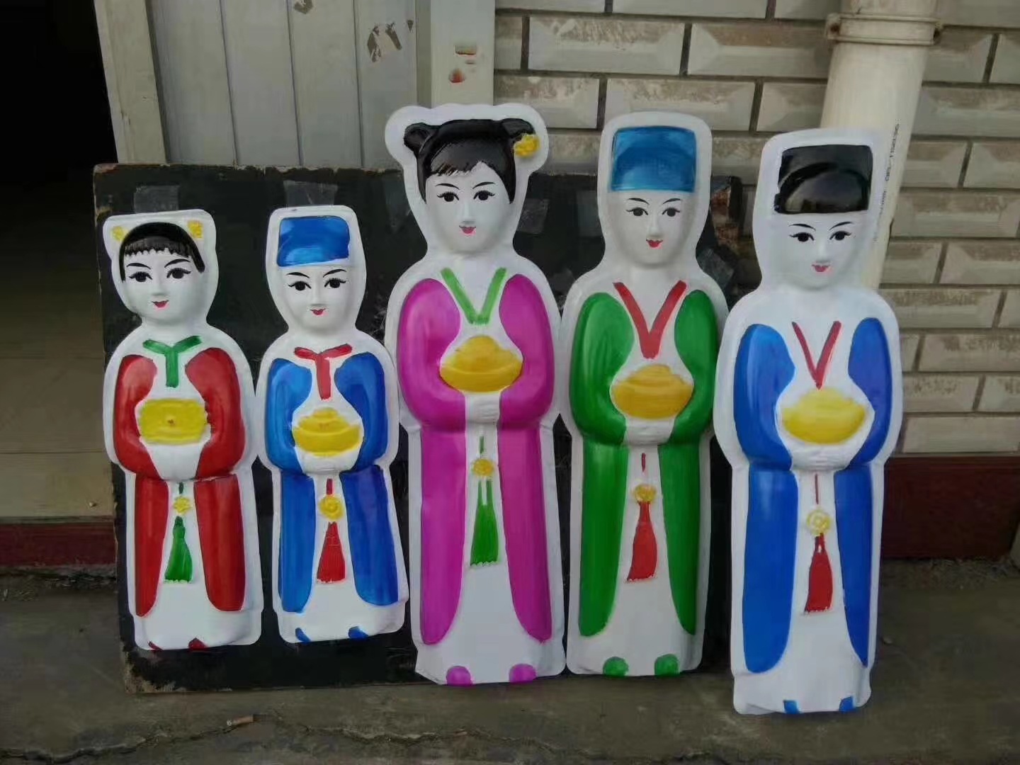 童男童女殡葬用品 纸活纸扎丧葬用品批发 硕品殡葬用品-阿里巴巴