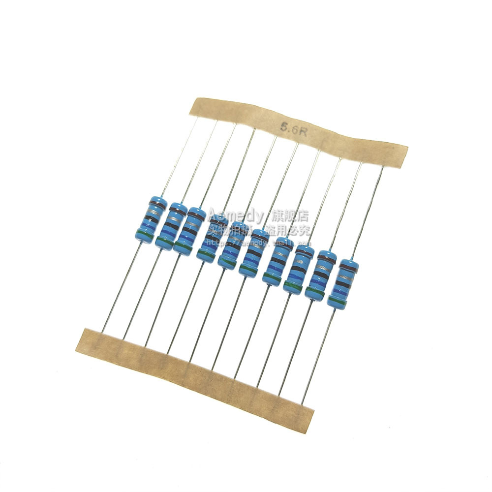 100种规格1w金属膜电阻 (1欧姆-1m欧姆)1%每种10只