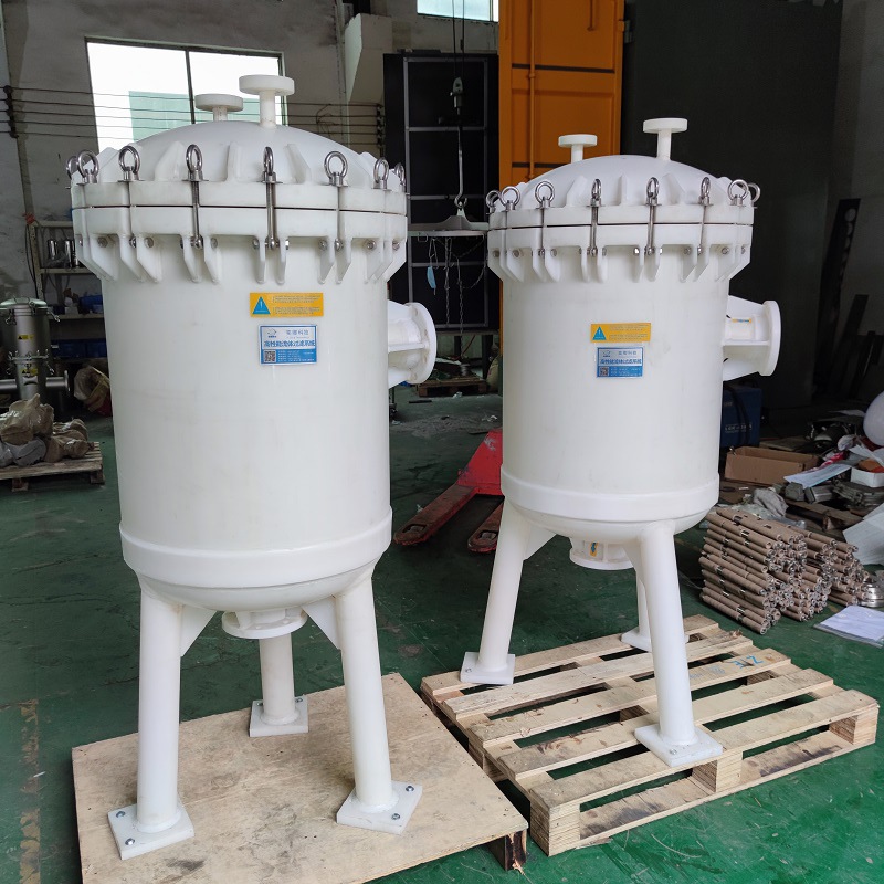 耐酸碱多袋式过滤 pp多袋式过滤器 塑胶过滤器 可定制
