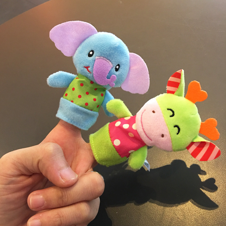 厂家直销8厘米三只吊带小猪公仔手指偶混色动物婴儿手指玩偶-阿里巴巴