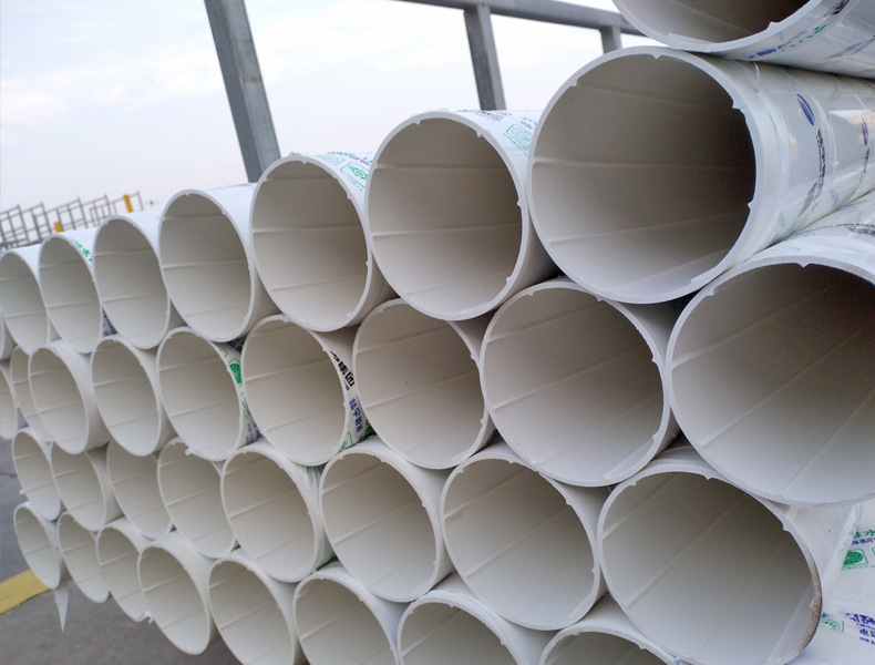 pvc-u单壁螺旋管 pvc螺旋排水管静音管 upvc消音管量大从优