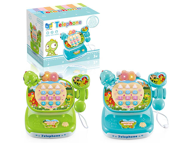 儿童玩具电动玩具益智玩具恐龙收银台电话机