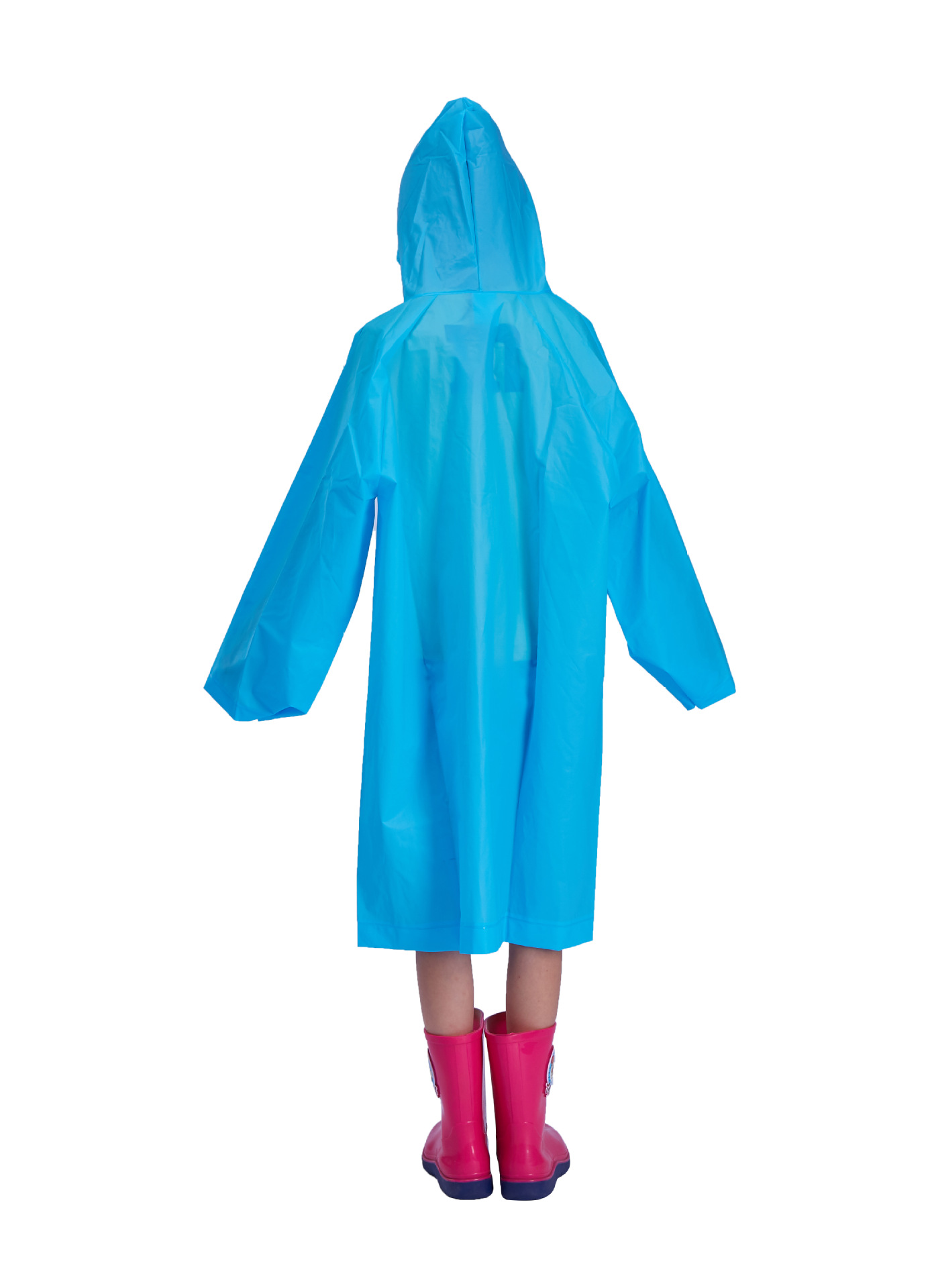 eva儿童连体雨衣清新爆款书包位儿童上学防尘防雨雨衣eva雨衣