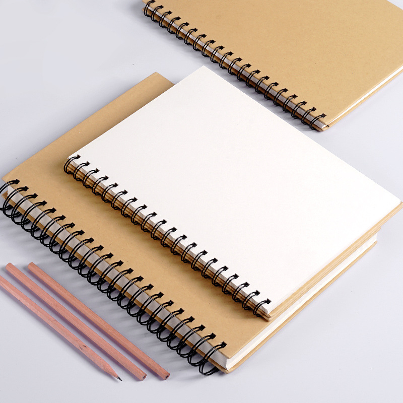 素描本8k a4 16k美术生 学生用八开硬壳活页线圈速写本绘画手绘本