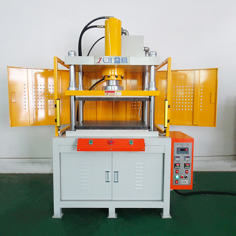 精密片材热压贴合机30t四柱液压熔合成型机缓冲框架式四柱热压机