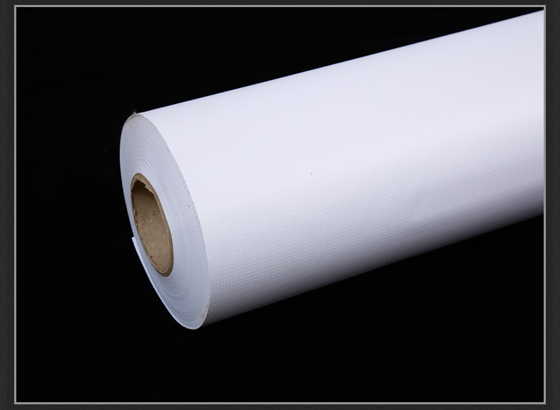 大型户外室内广告喷绘布550型加厚防潮灯布舞台白色灯箱布防水布