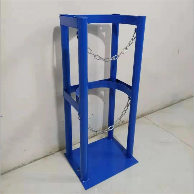 厂家供应乙炔气瓶架子气瓶40升支架 钢瓶固定架钢瓶架钢瓶固定架