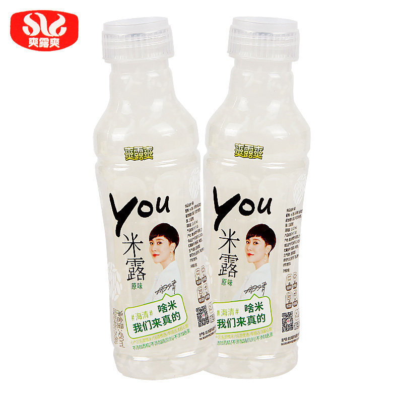 湖北孝感特产爽露爽米露450ml醪糟酿米酿甜酒饮料早餐饮料批发
