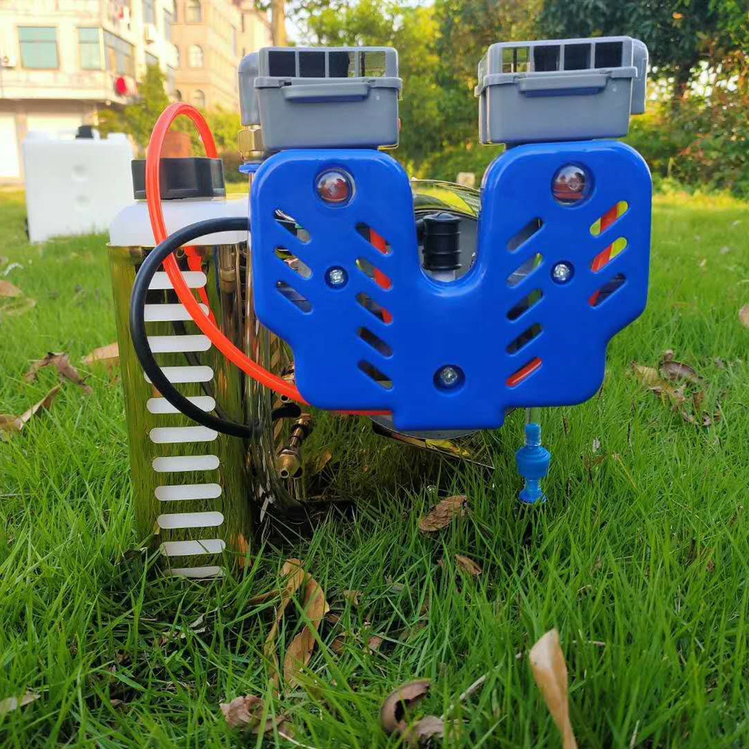 脉冲弥雾机带打气筒弥雾机室内外打药喷雾水雾烟雾两用机双管