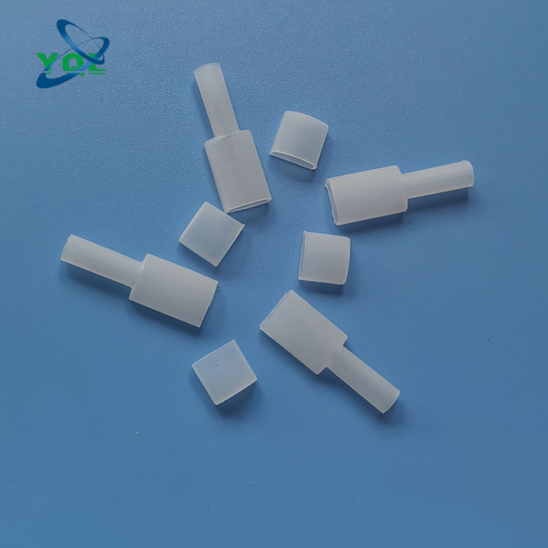 厂家供应硅胶led灯带套管堵头帚形弧形半圆头塞尾塞led灯饰配件