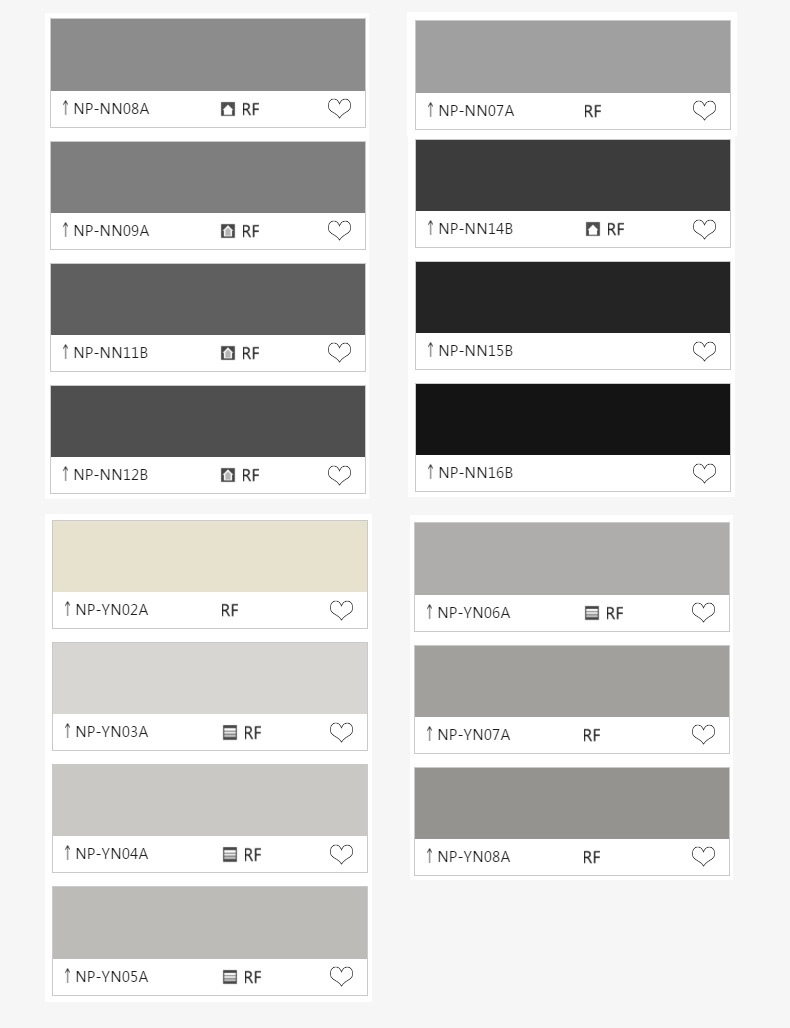 立邦漆官方色卡高级灰图片