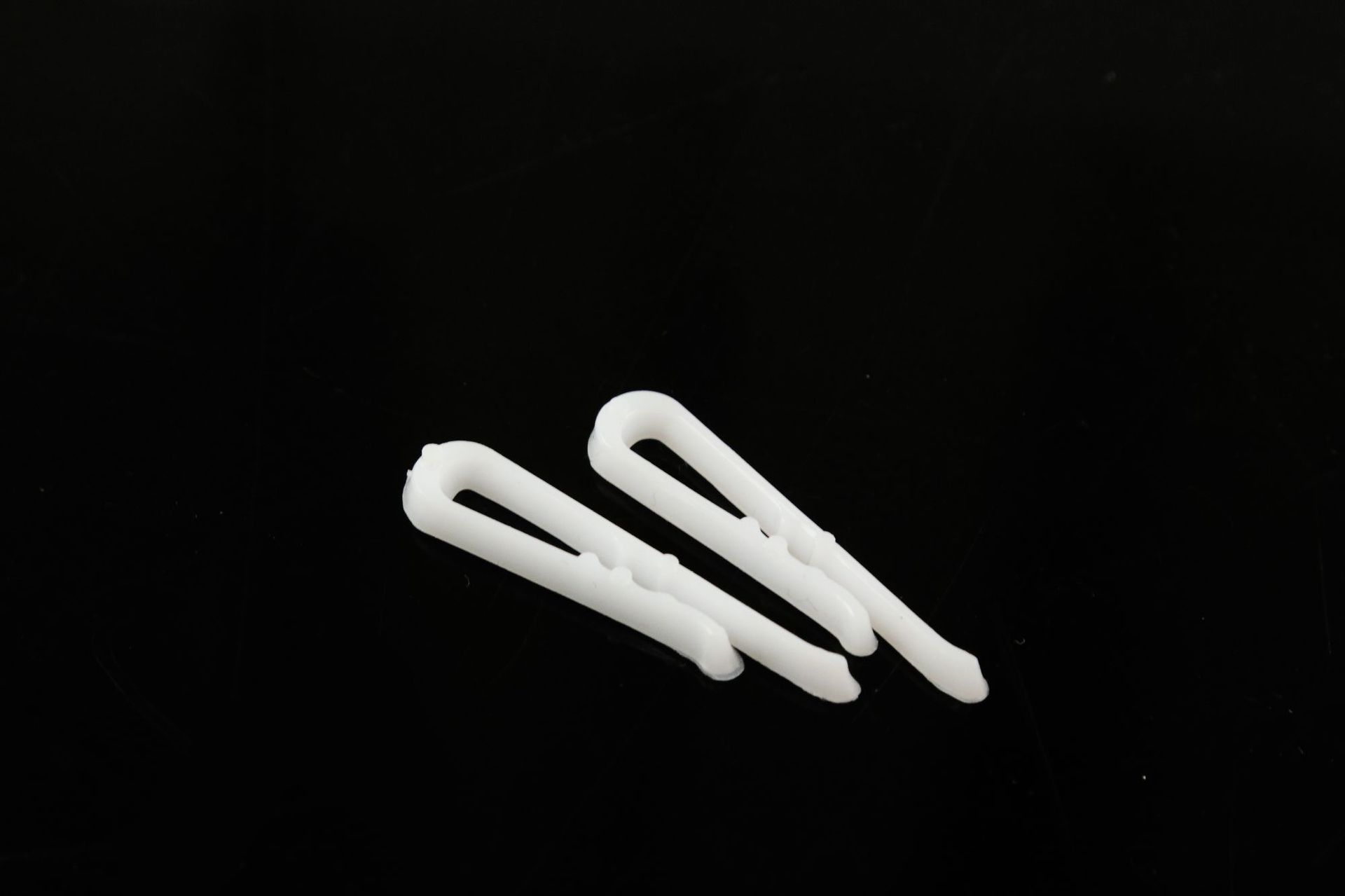 厂家直销批发塑料透明衬衣夹子衬衣包装 塑料胶夹 胶夹 衬衣夹