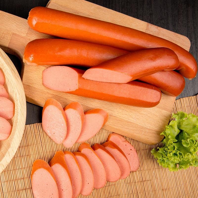 特制六号肠/精制乡巴佬肠500g东北特产香肠即食热狗肠特制脆皮肠