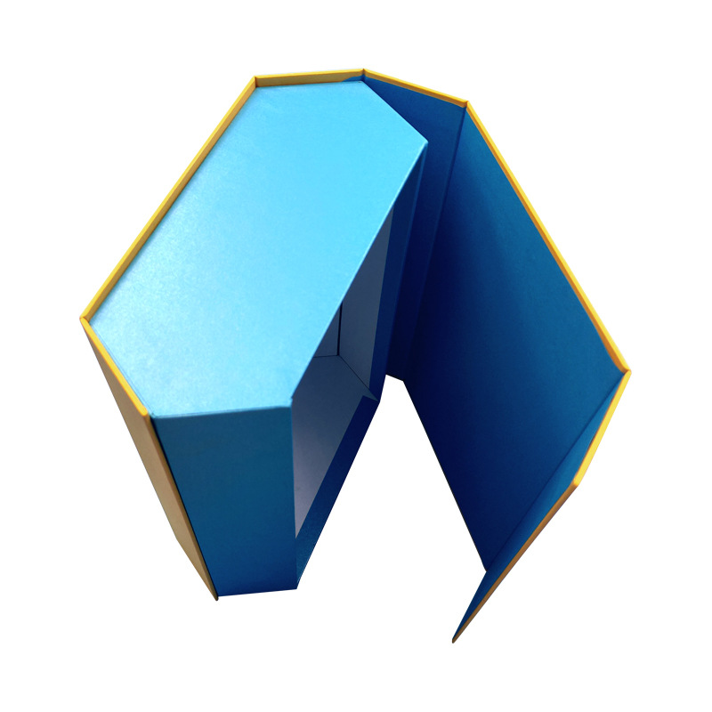 礼品盒定制 特硬高档菱形礼盒翻盖异型包装盒 精美菱形手工盒定做