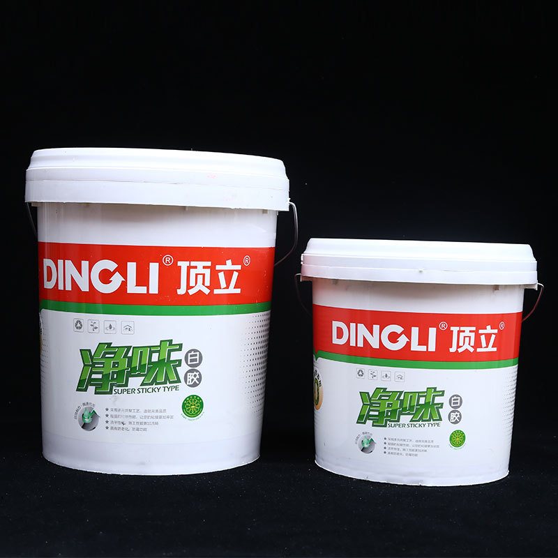 顶立贴木皮 环保生态门板胶 零甲醛可开票 压板贴纸白乳胶25kg