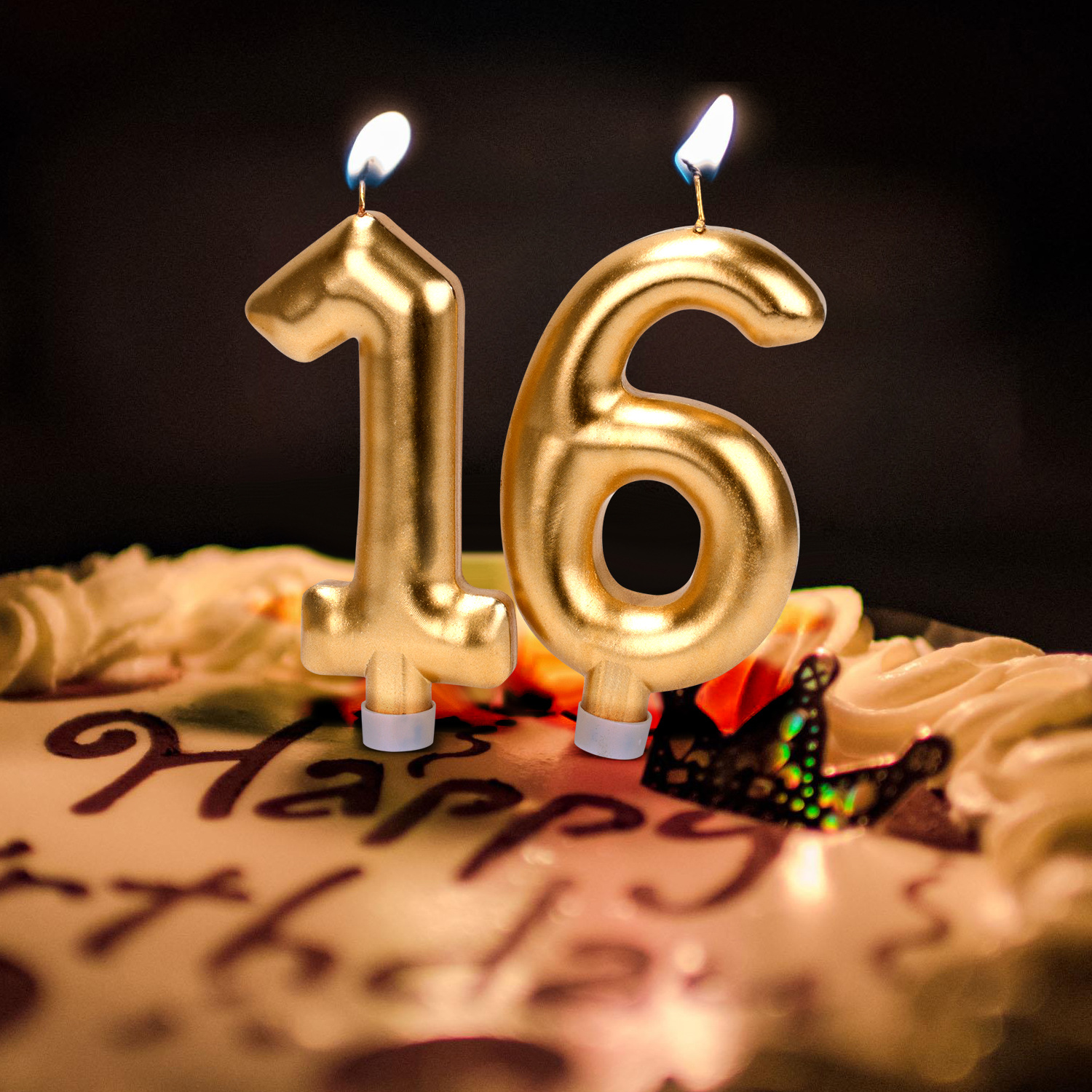 创意派对数字蜡烛0-9生日派对蜡烛装饰庆祝用品可定制批发