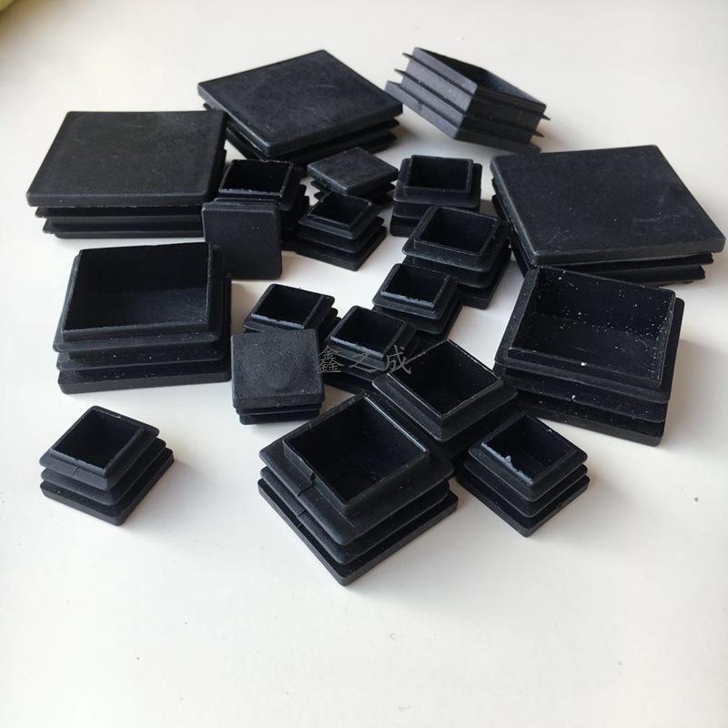 13*13方形塑料管塞方管堵头不锈钢内塞桌椅脚塞塑料家具塑料配件