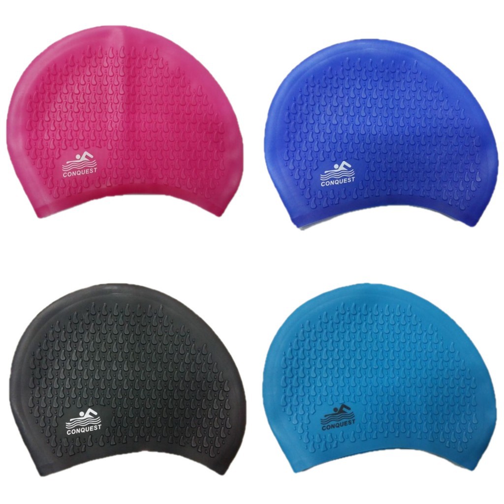 厂家直销泡泡防滑女士硅胶游泳帽 sc07 混批 游泳帽潜水帽子