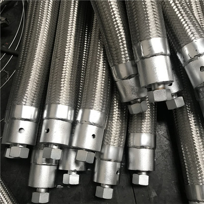螺纹编织金属软管 防爆耐高温金属软管304不锈钢双介质金属软管